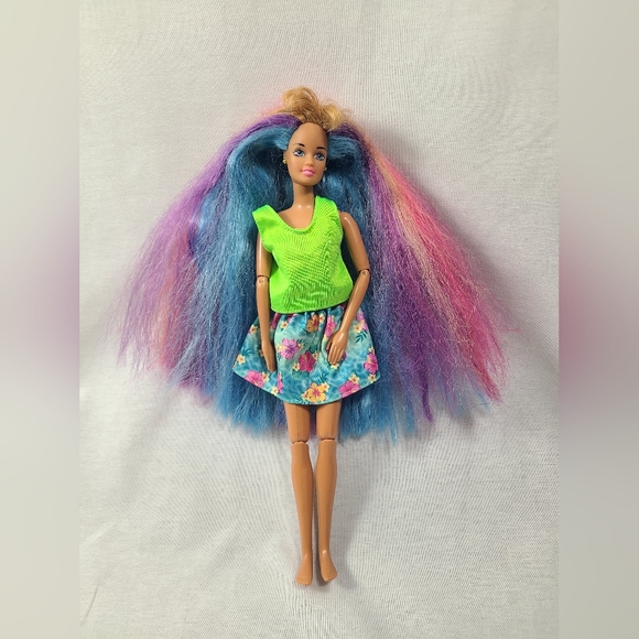 Hula Hair Barbie TERESA Doll 1996 Sunlit Hair Barbie Doll Poseable - Picture 6 of 6